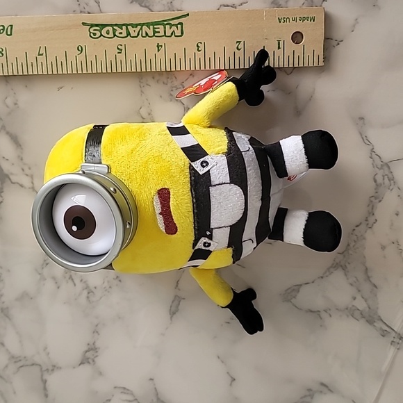 🌵 4/$20 Ty Despicable Me Minion Carl New - Picture 7 of 8
